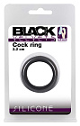 Эрекционное кольцо Velvets Cock Ring, 3.2 см (черный)