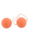 Вагинальные шарики SuperSoft Orgasmus Balls, 3,5 см (телесный)