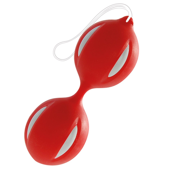 Candy Balls Toyz4lovers Candy Balls - Kulki gejszy, Czerwony, 10 cm