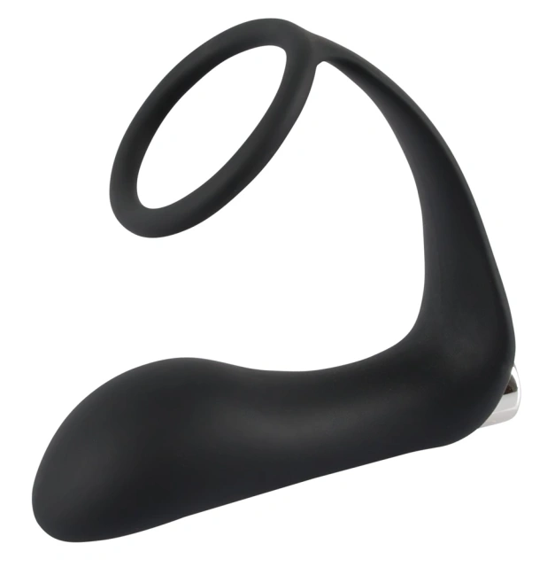 Black Velvets - Stymulator prostaty, Czarny, 10.8 cm