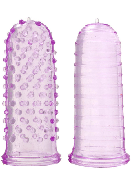 Насадка для фінгерінгу ToyJoy Sexy Finger Ticklers (фіолетовий)