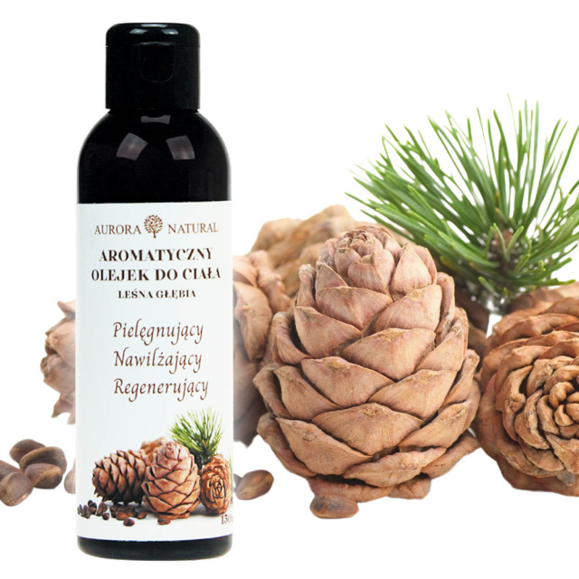 Aurora Aurora Naturals - Olejek do masażu, Las, 150 ml