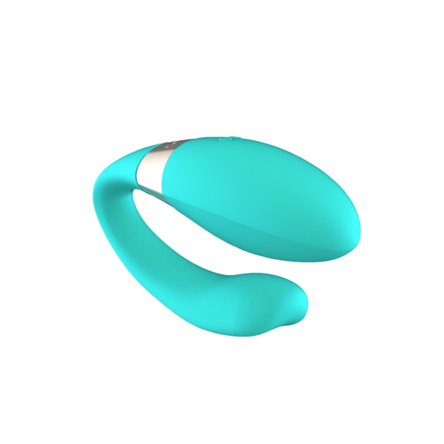 Вибратор для пар Lelo Tiani Harmony, 9 см (бирюзовый)
