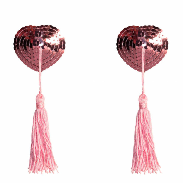 Украшения для сосков Pasties Burlesque Gipsy, 2 шт (розовый)