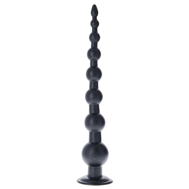 Toyz4lovers Bungle Bungle - Korek analny do fistingu, Czarny, 58.5 cm