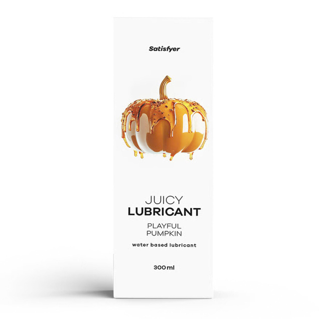 Лубрикант на водной основе Satisfyer Juicy Booty Playful Pumpkin, 300 мл