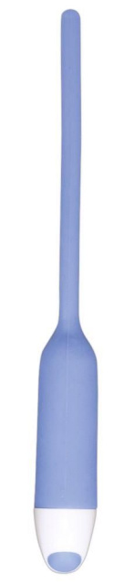 Уретральний стимулятор для жінок Orion Silicone Dilator, 19 см (блакитний)