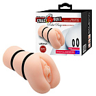 Мастурбатор Baile Crazy Bull Leona Pocket Pussy (телесный)