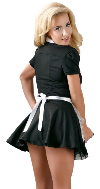 Костюм Cottelli Collection Maids Dress, XL (чорний)