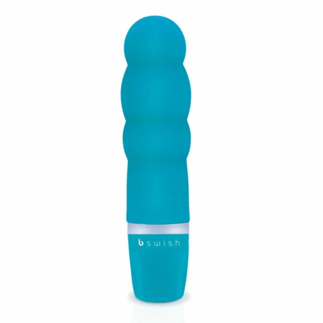 Wibrator B Swish Bcute Classic Pearl, 10 cm (turkusowy)