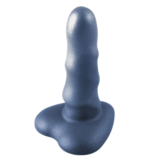Lola Games Flow Unicorn Mini - Dildo, Czarny, 12.5 cm