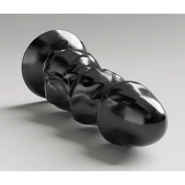 Korek analny All Black Steroid ABS22 Shuttlecock, 24 cm (czarny)