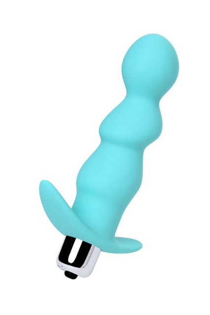 Korek analny ToDo Anal Vibro Plug Bland, 12 cm (turkusowy)