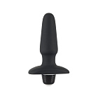 Korek analny Sweet Smile Rechargeable Butt Plug, 14 cm (czarny)
