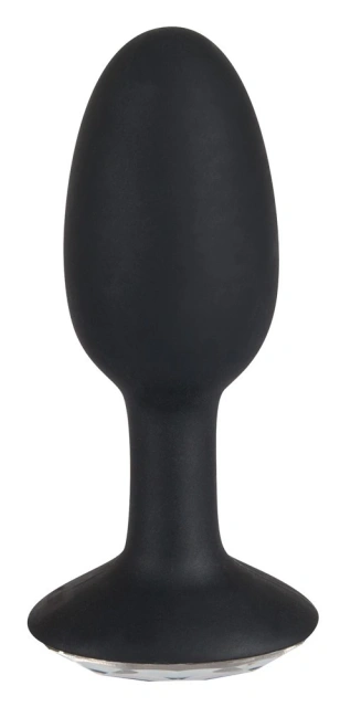 You2Toys - Korek analny, Czarny, 8.5 cm, S