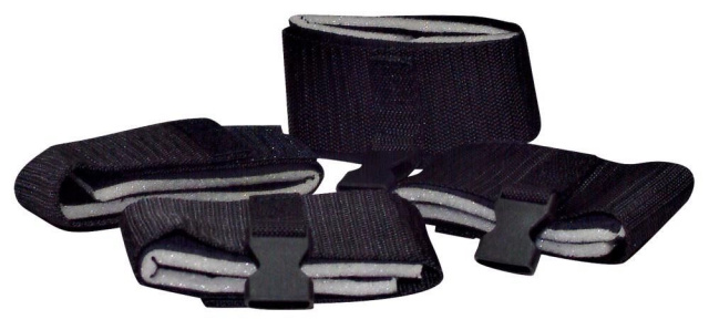 Бондаж Orion Bad Kitty Bed Shackles Set (чорний)