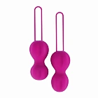 Набор вагинальных шариков Nomi Tang IntiMate Kegel Set, 2 шт (фиолетовый)