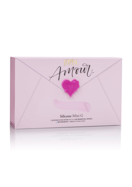 Jopen Amour Mini G - Wibrator, Różowy, 10.2 cm