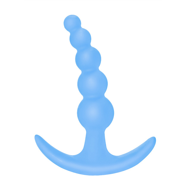 Lola Games Bubbles Anal Plug - Korek analny, Niebieski, 11.5 cm