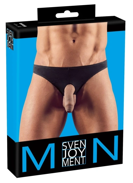 Труси Svenjoyment Underwear Men's String, XL (чорний)