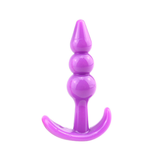Power Escorts Sensual T-Plug 08 - Korek analny, Fioletowy, 9.3 cm