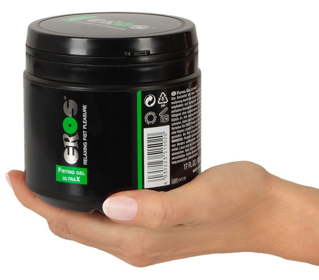 Eros - Żel do fistingu, Bezzapachowy, 500 ml
