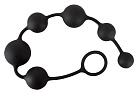 Анальні намиста Black Velvets Anal Beads, 40 cm (чорний)
