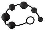 Анальні намиста Black Velvets Anal Beads, 40 cm (чорний)