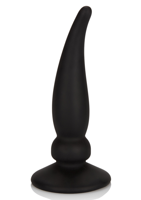 Korek analny CalExotics Pump Rider, 11 cm (czarny)