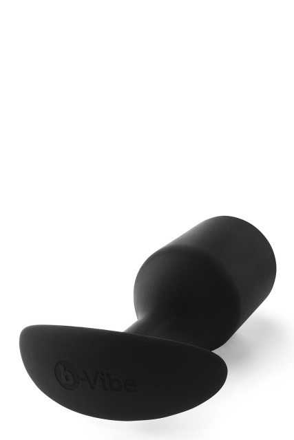 B-Vibe Snug Plug 5 - Korek analny, Czarny, 16 cm
