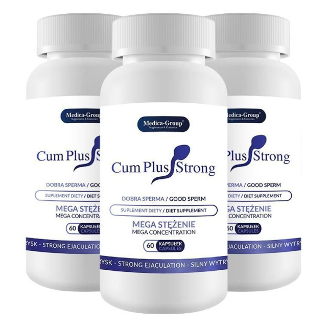 Таблетки для чоловіків Medica-Group Cum Plus Strong, 60 шт.