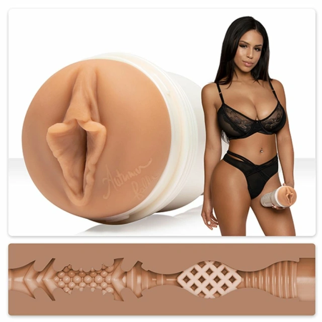Реалистичный мастурбатор Fleshlight Autumn Falls Cream (телесный)