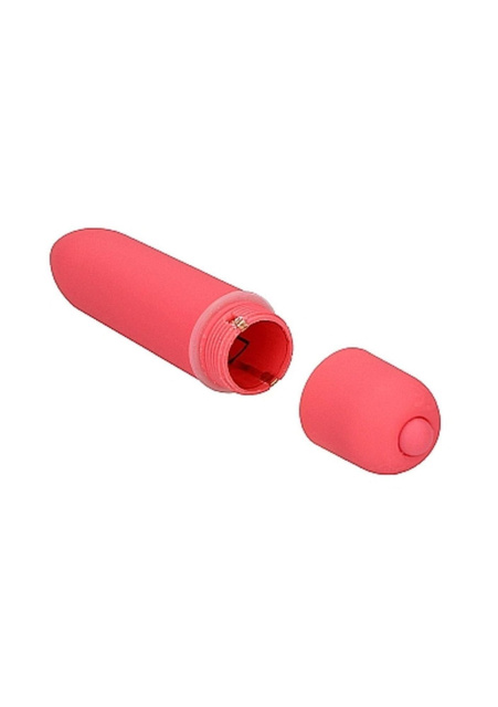 Mini wibrator Shots Toys Power Bullet, 9 cm (różowy)