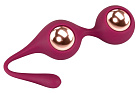 Kulki gejszy Sweet Smile Kegel Training Balls With Extra Weights, 18,3 cm (bordowe)