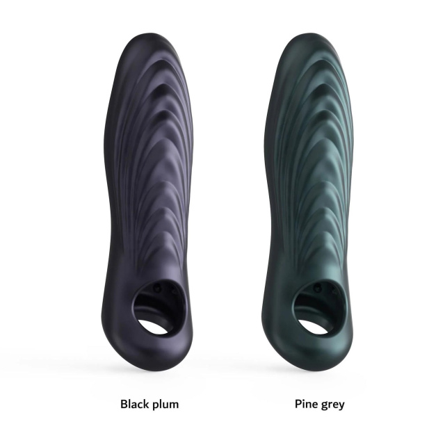 Насадка на пенис Dorcel Man.Wand Ryzer Max, 18.2 см (сливовый)