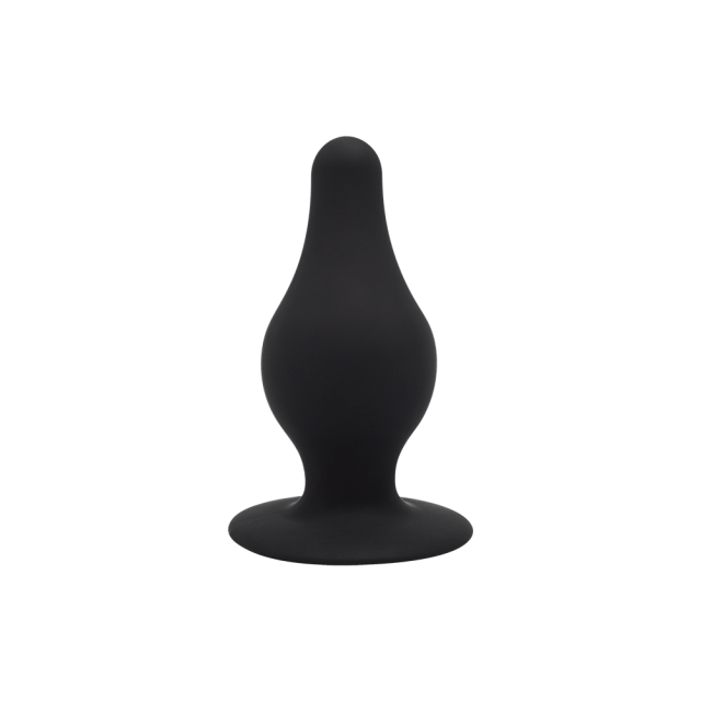Silexd Model 2 - Korek analny, Czarny, 6, 4 cm, XS