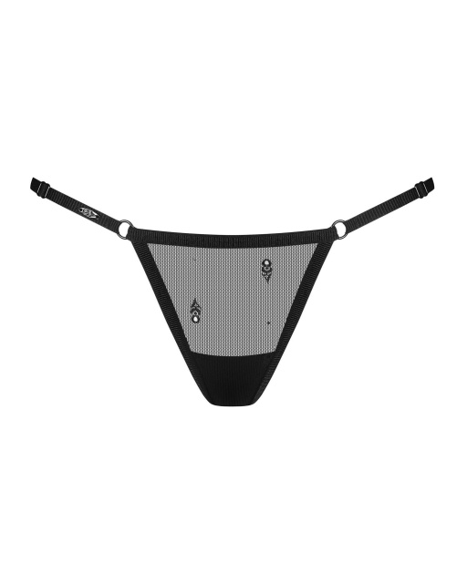 Трусики Obsessive Anniverse Special Jockstrap, S/M (черный)