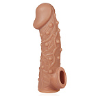 Насадка на пенис Kokos Penis Sleeve CS 002 L, 17.6 см (телесный)