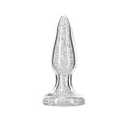 Korek analny Pillow Talk Fancy Luxurious Glass Anal Plug, 10.1  cm (przezroczysty)