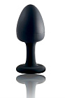 Korek analny z przesuniętym środkiem ciężkości Dorcel Geisha, 7,9 cm (czarny)