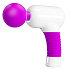 Вібромасажер Pretty Love Super Rower Magic Gun, 19,9 см (фіолетовий)
