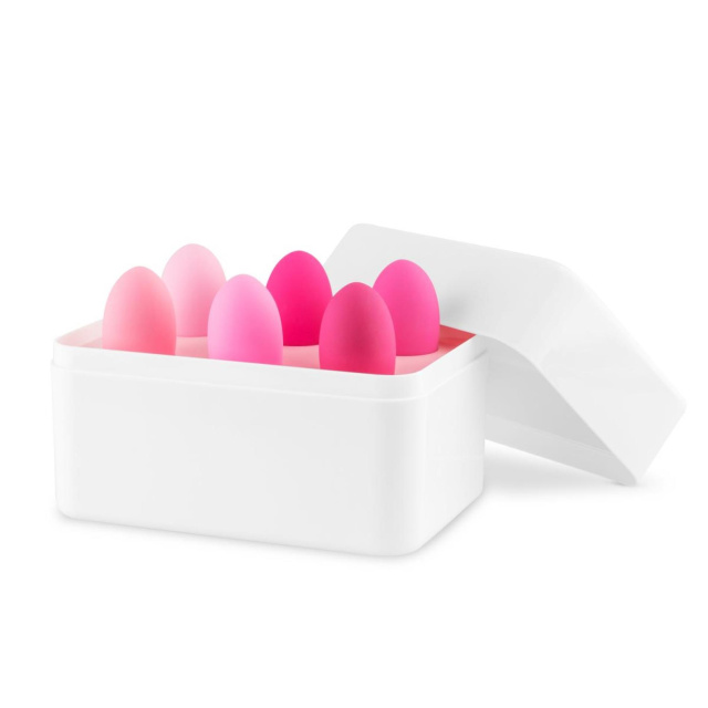 Набір вагінальних кульок Teazers Kegel Balls Set, 6 шт (рожевий)