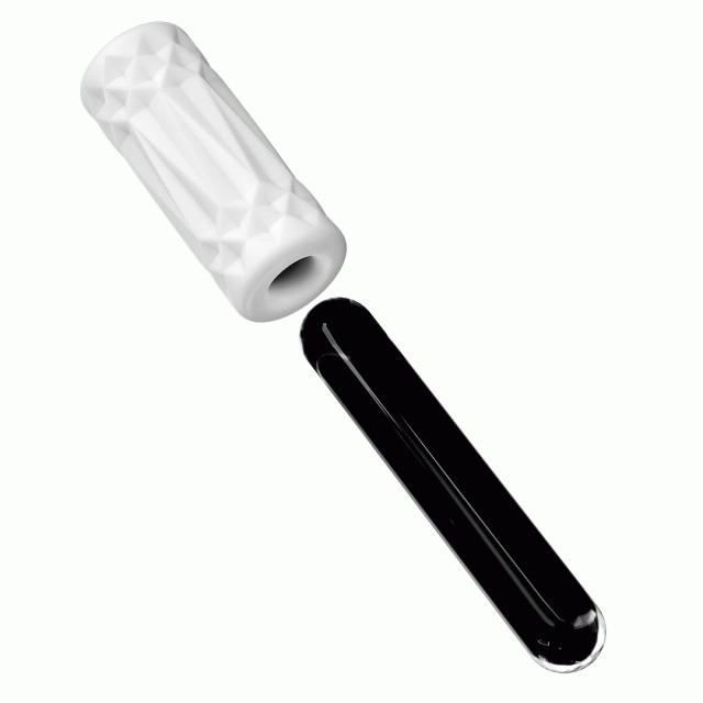 Мастурбатор Pretty Love Super Soft 3D Stimulating, 9 см (белый)