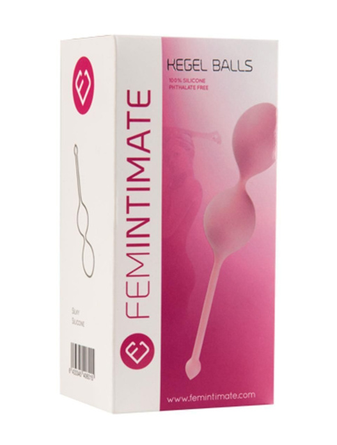 Вагінальні кульки Femintimate Kegel Balls, 19,9 см (рожевий)