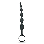 Analny łańcuch Fifty Shades of Grey Silicone Anal Beads, 25,4 см (czarny)