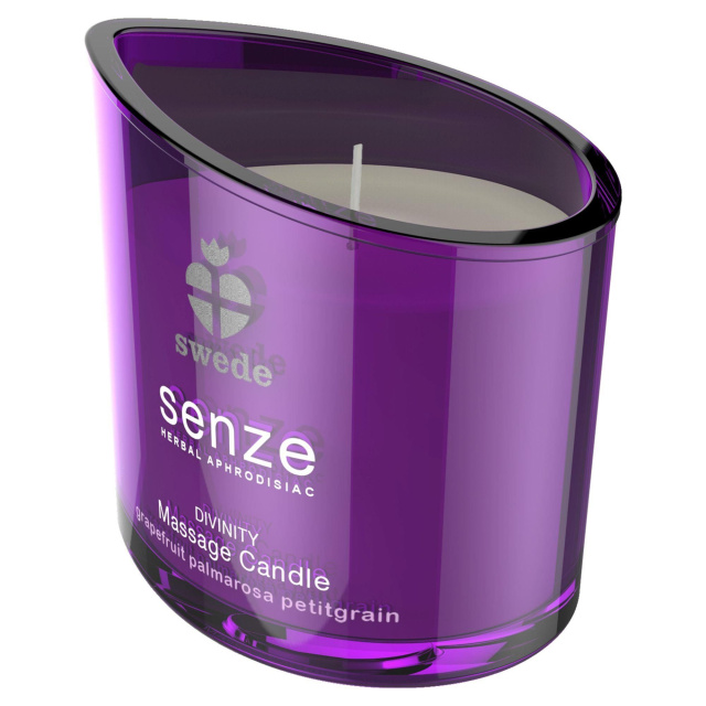 Swede Senze Divinity - Świeca do masażu, Róża, 50 ml