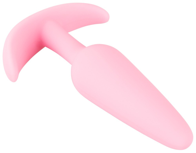 Cuties Mini Butt Plug - Korek analny, Różowy, 8, 4 cm