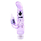 Вибратор-кролик Crystal Jelly My Dual Pleasure, 21 см (фиолетовый)