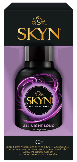 SKYN All Night Long - Lubrykant na bazie silikonu, 80 ml