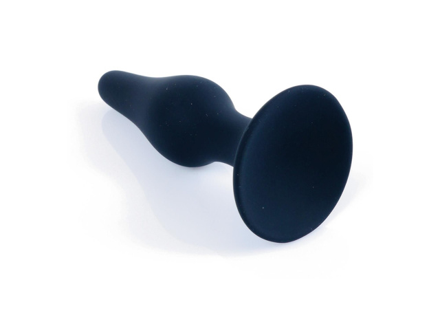 Анальна пробка Boss Silicone Plug Small, 10 см (чорний)